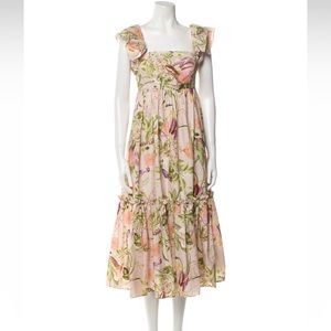 Cara Cara bird print dress